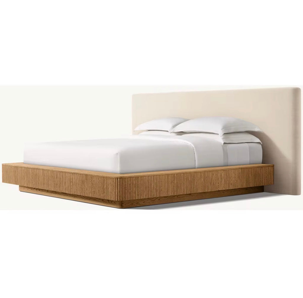 Casa Milano – Siena Floating Oak Platform Bed