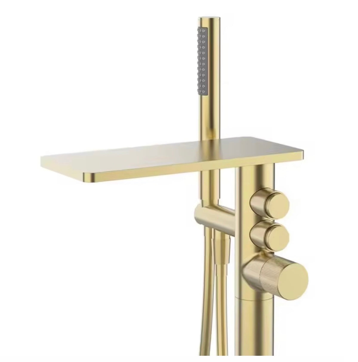 AVELINE   FREESTANDING TUB FAUCET WITH HAND SHOWER