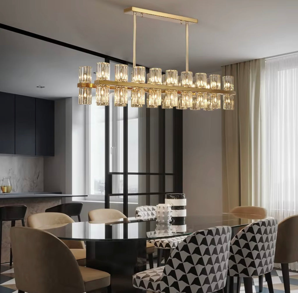 Sephora Crystal Linear Chandelier