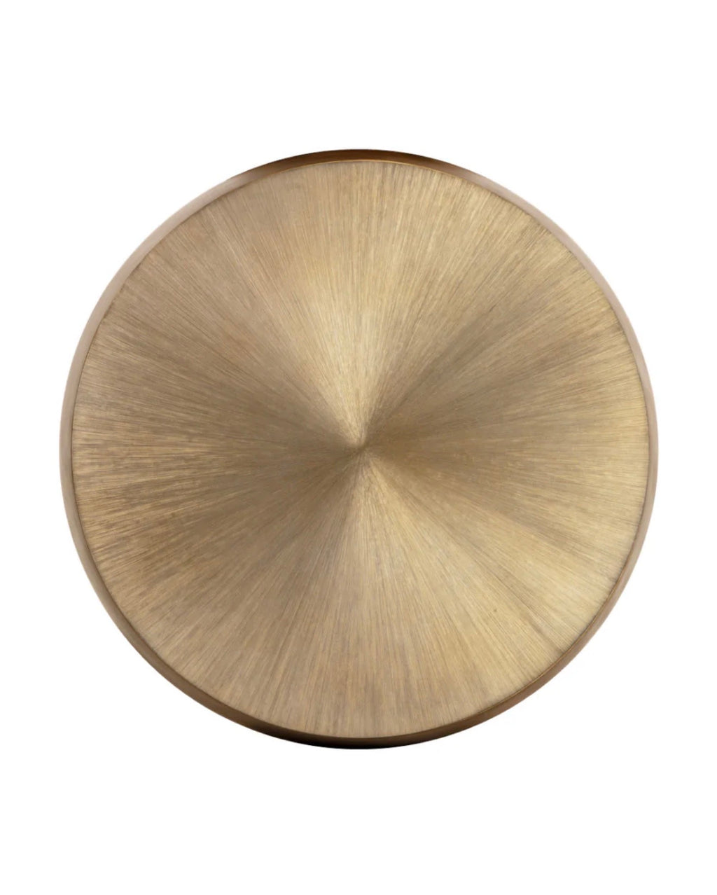 Casa Milano Splendido Etched Aluminum Coffee Table