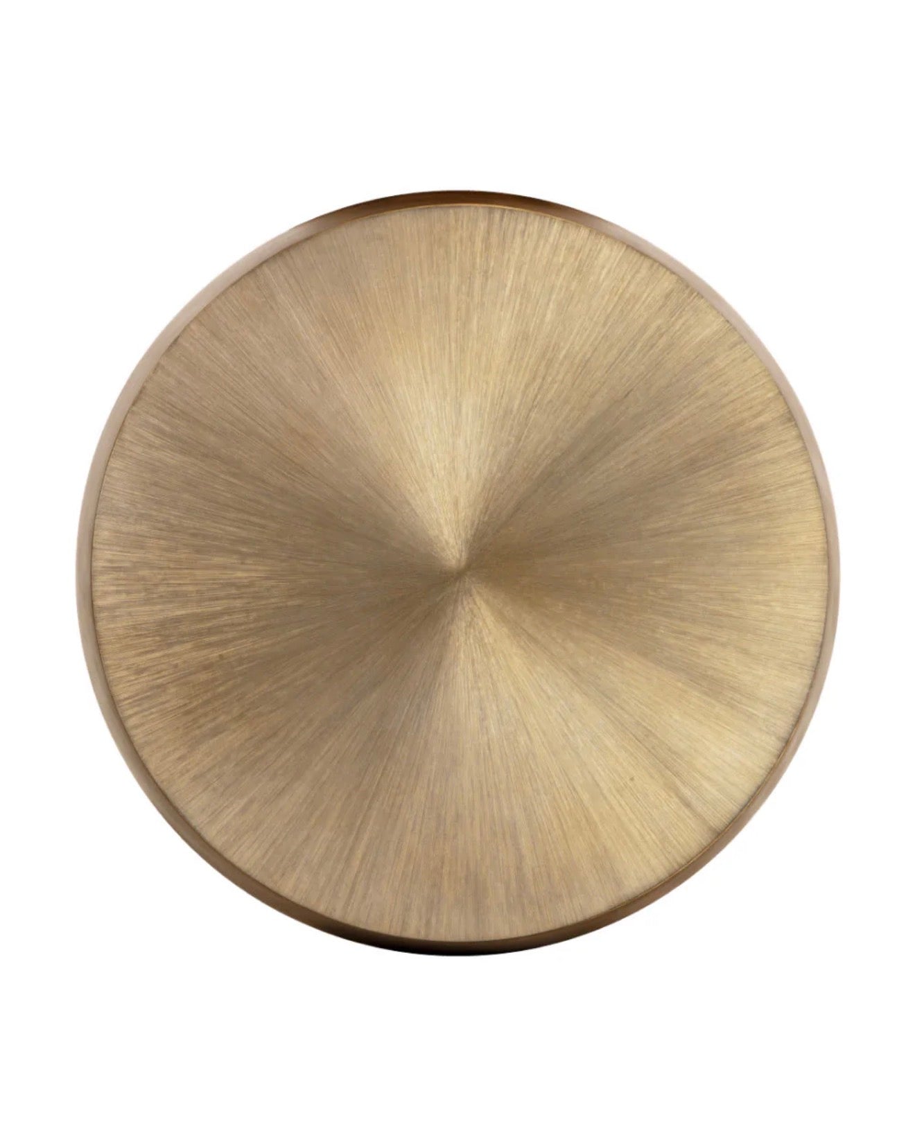 Casa Milano Splendido Etched Aluminum Coffee Table