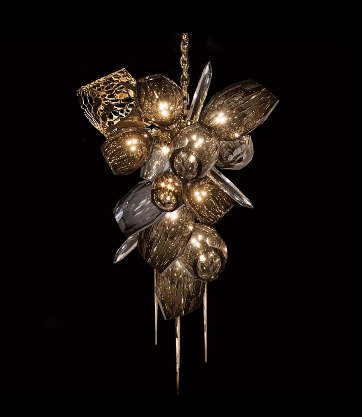 Celestina Sculptural K9 Crystal Chandelier
