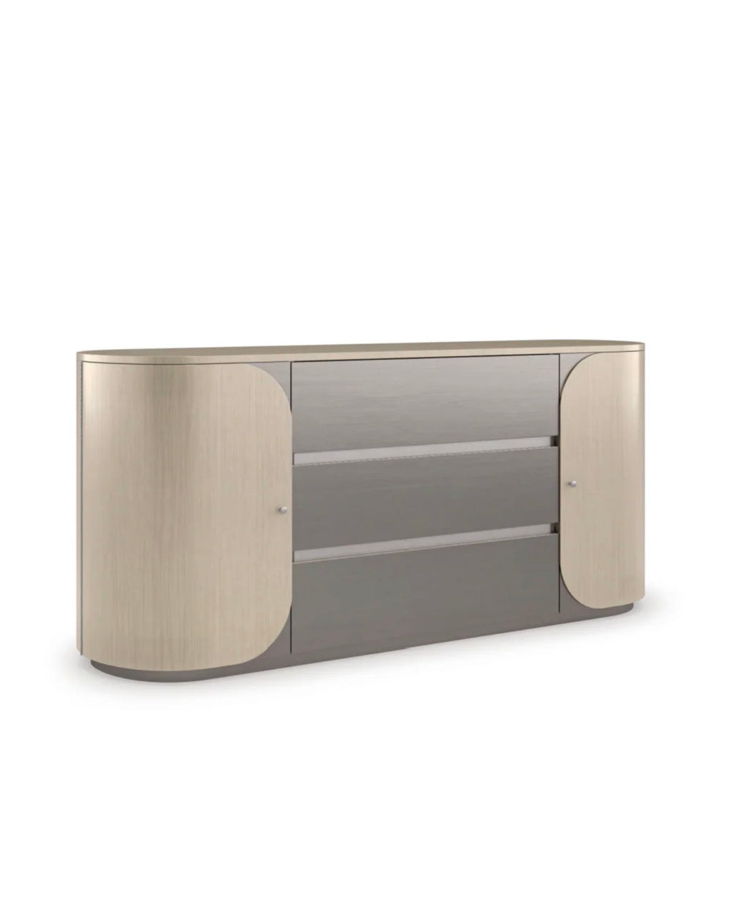 Casa Milano Da Vita Oval Modern Dresser – Luxury Italian Design