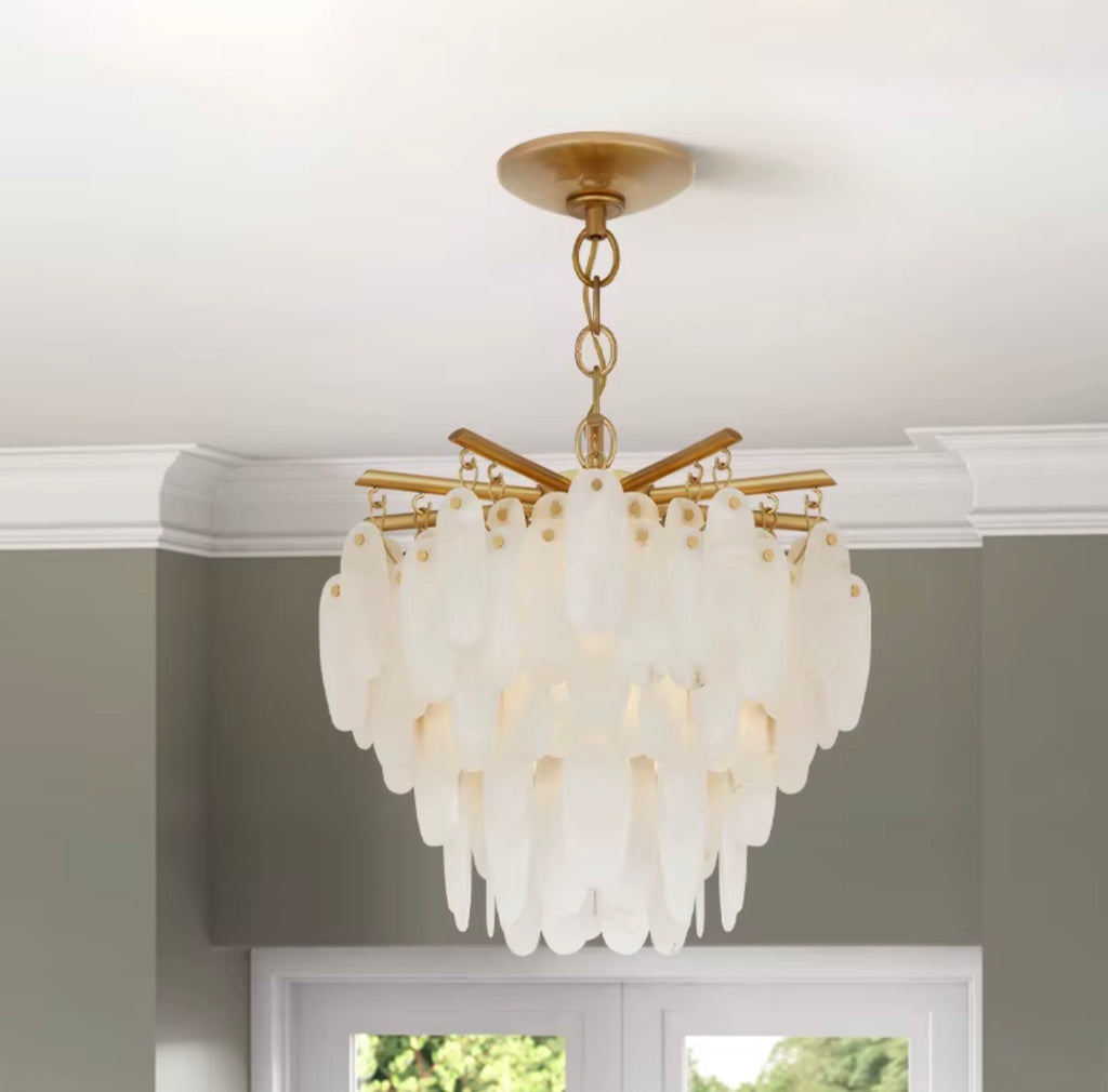 Julliette Alabaster Chandelier