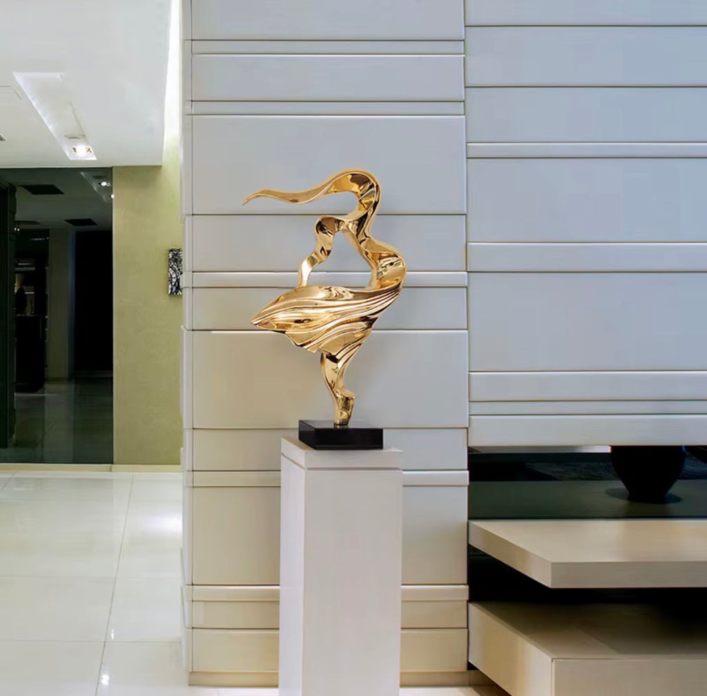 Seraphina Golden Dancer Sculpture