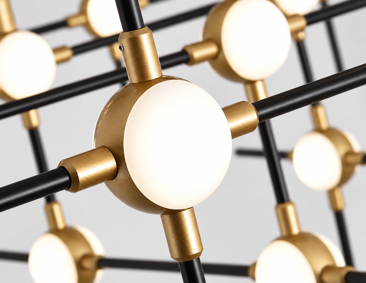 Noir Constellation LED Chandelier