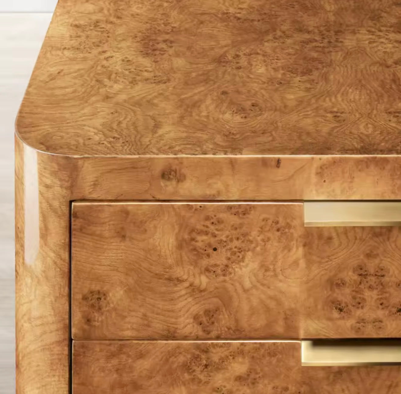 Casa Milano – Kensington Burl Wood 9-Drawer Dresser