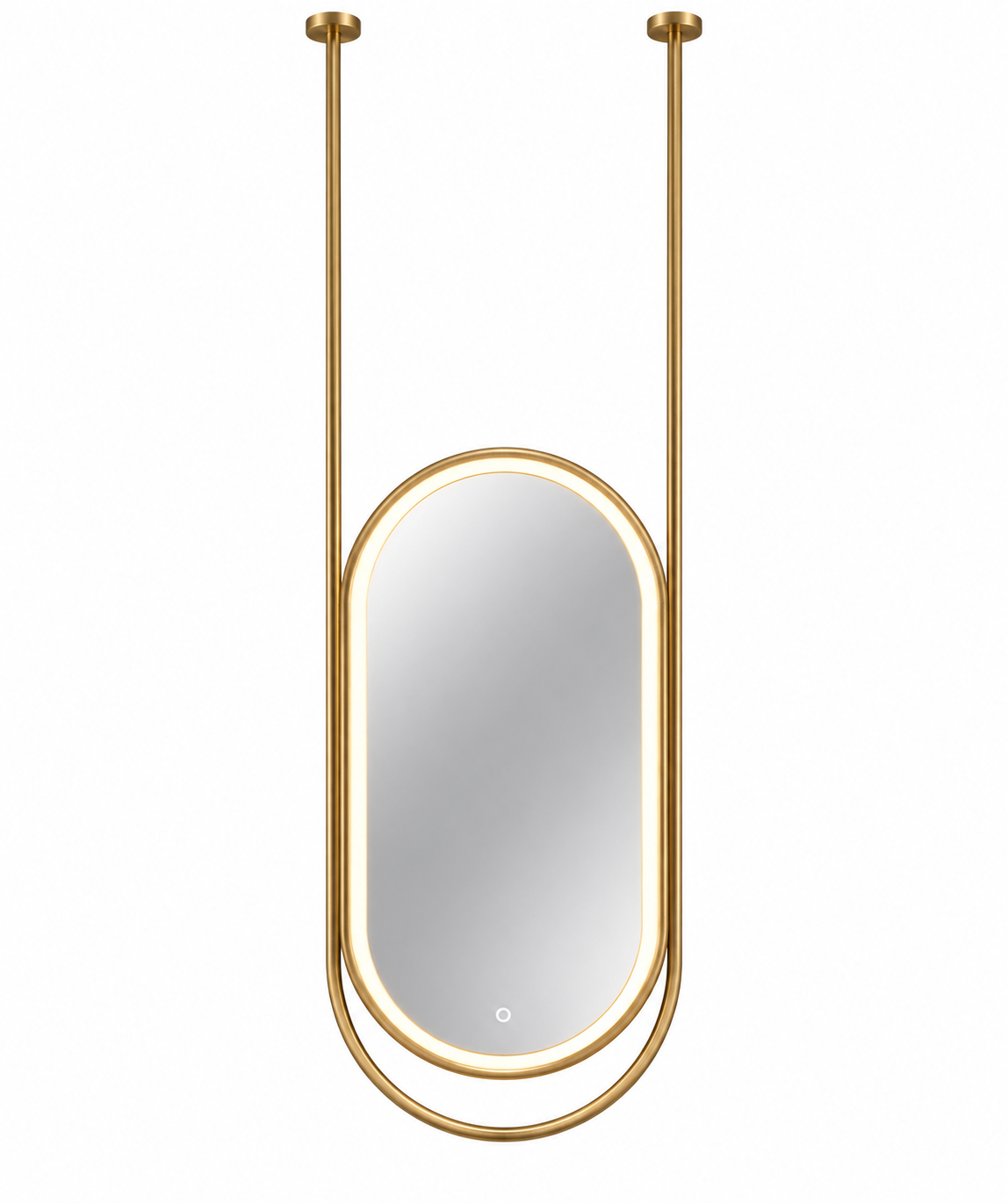 ÉLODIE SUSPENDED LED BATHROOM MIRROR