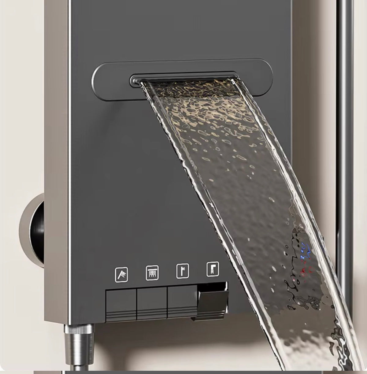 Siena Thermostatic Rain Shower System