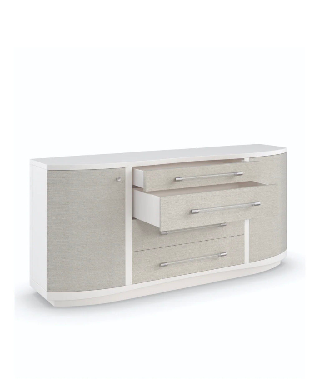 Casa Milano Clear To Me White Modern Dresser