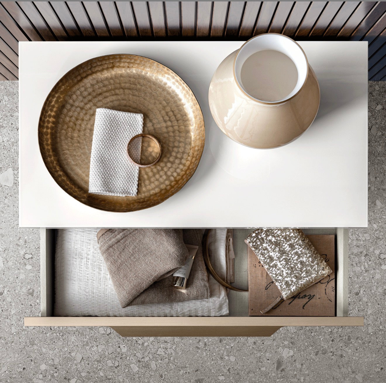 Casa Milano – Smart White  Nightstand