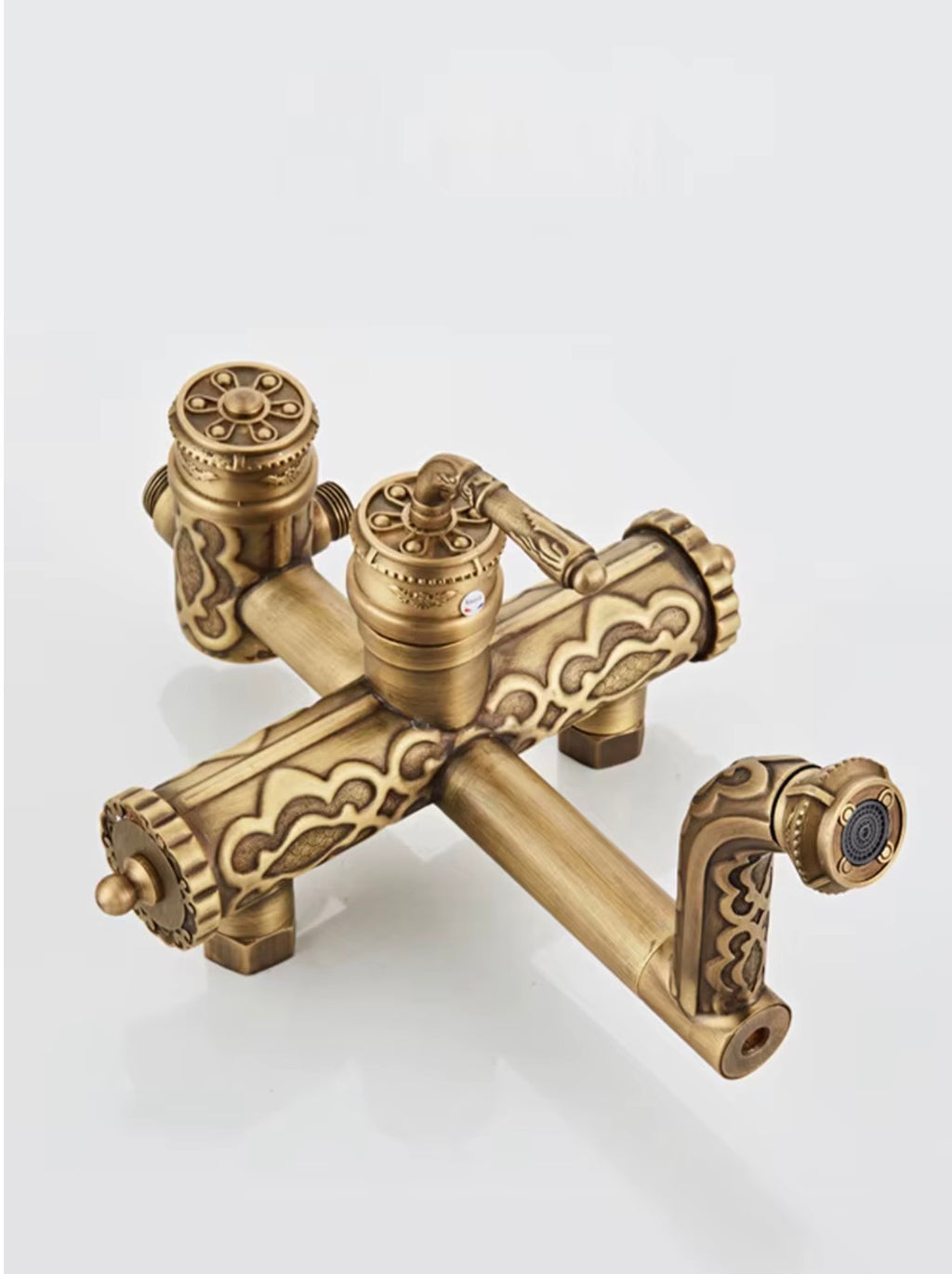 Benedetta Vintage Brass Shower System