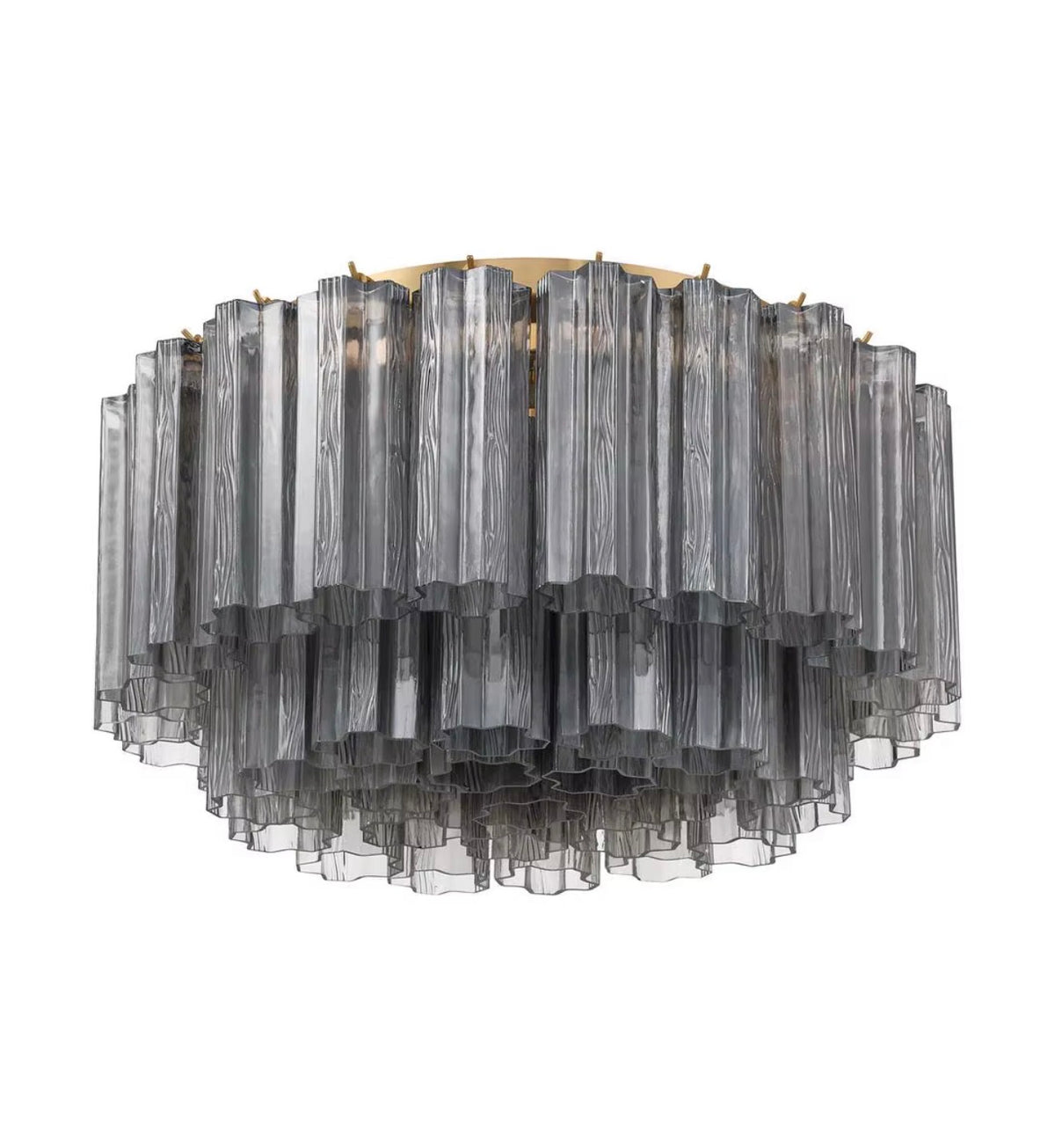 VIRELIA TIERED GLASS CHANDELIER