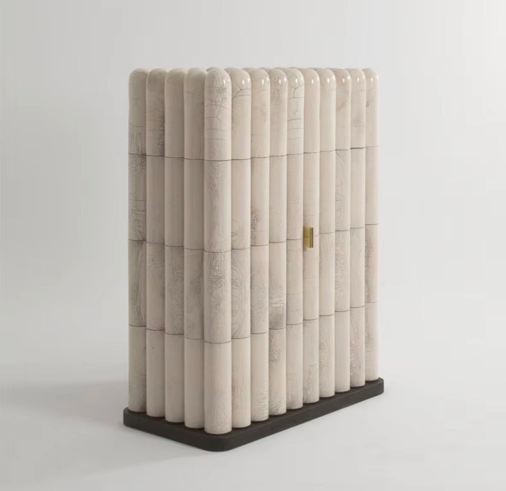 AVORIO SCULPTURAL SIDEBOARD