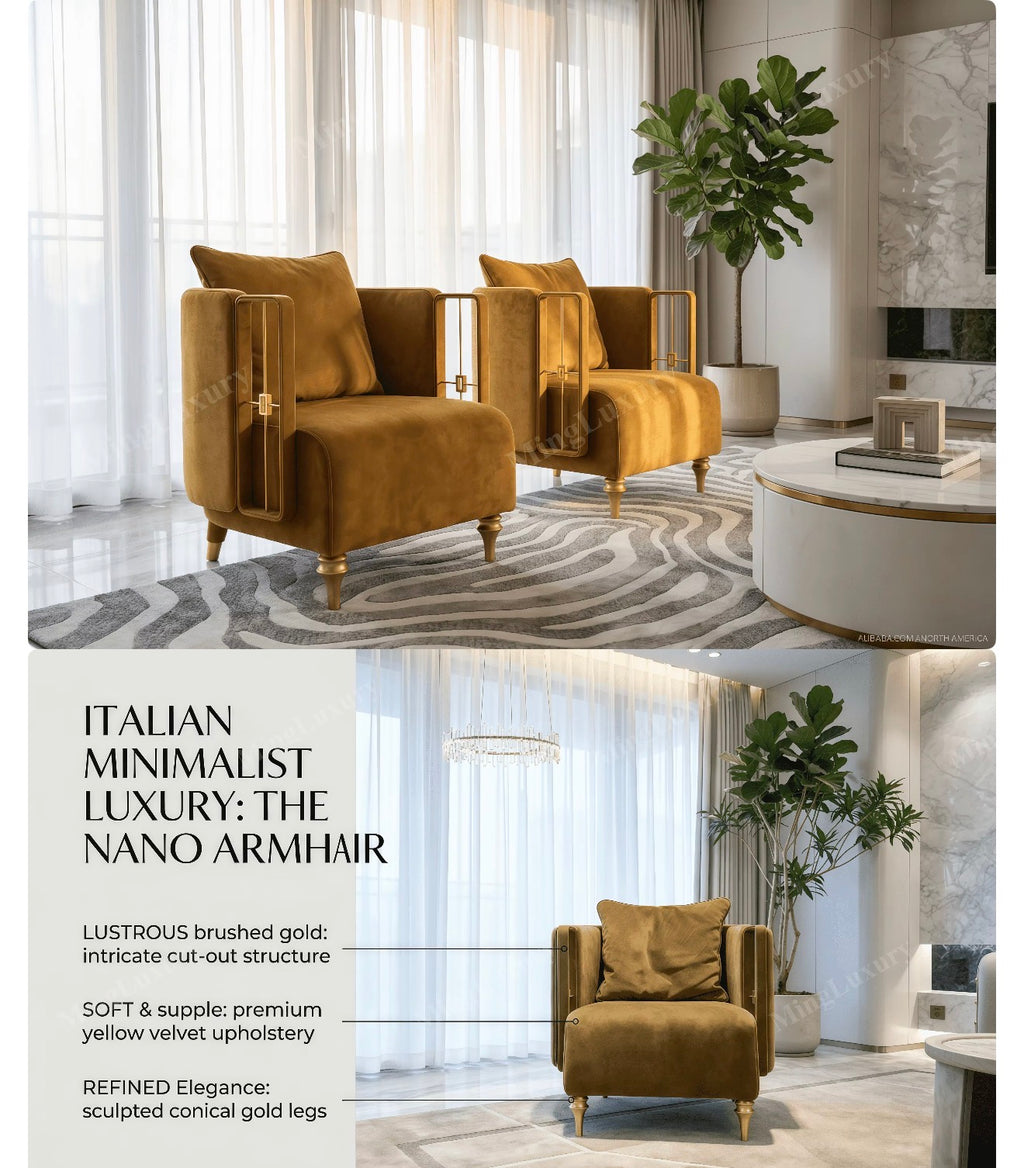 Bellini Scalloped Accent Arm Chair