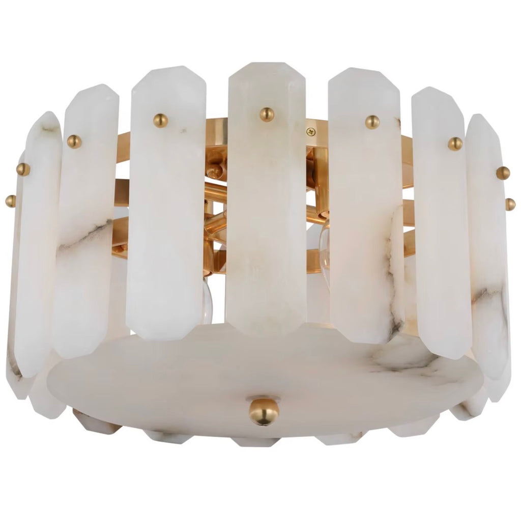 Aurelia Alabaster Flush Mount