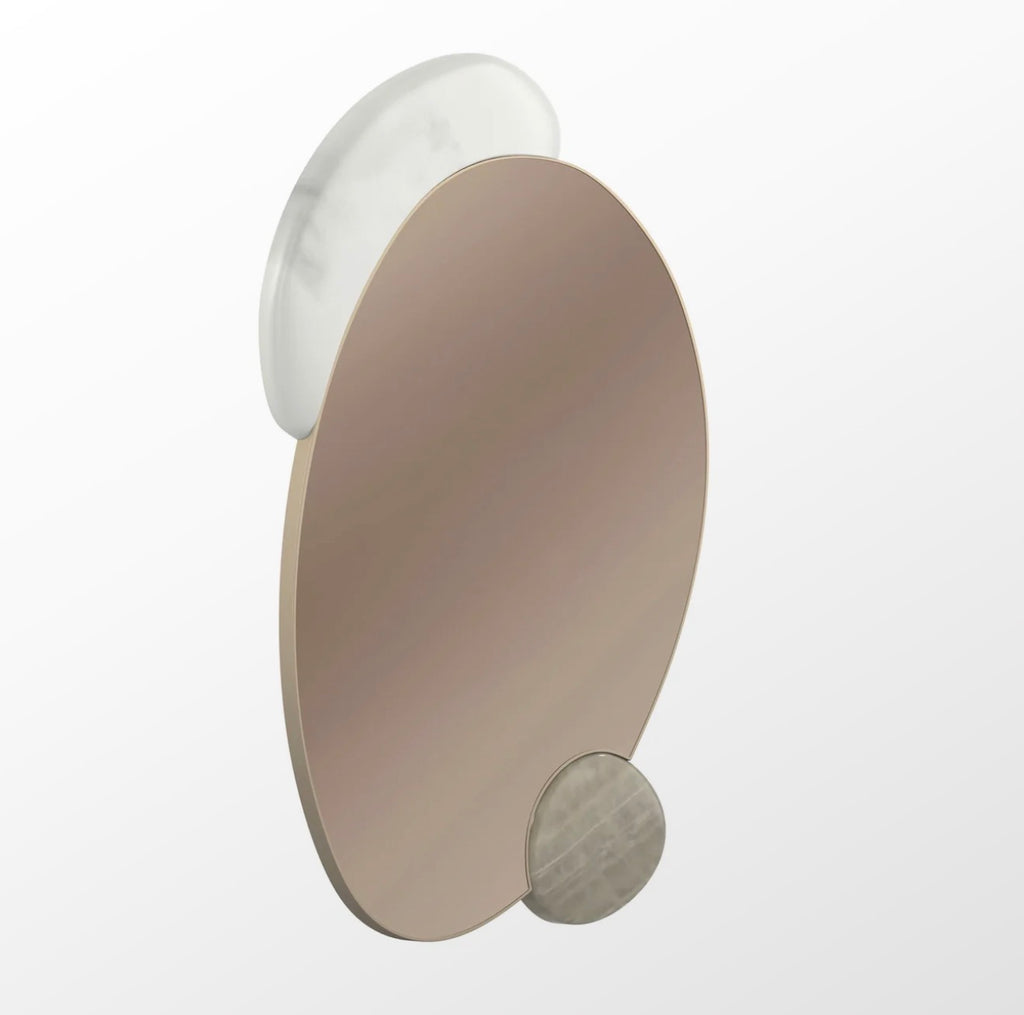 Echo Sculptural Wall Mirror