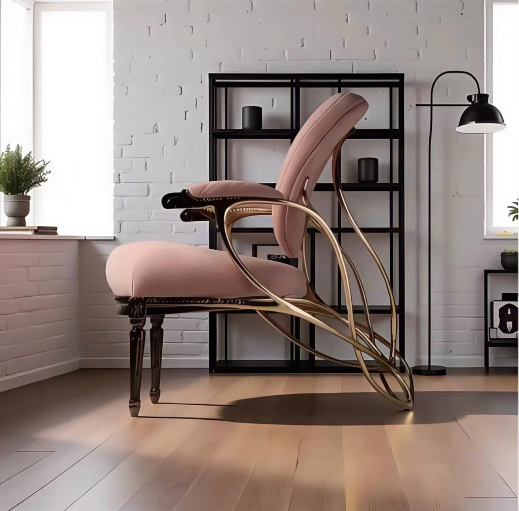 Casa Milano “PELUCCHINI” Couture Statement Armchair