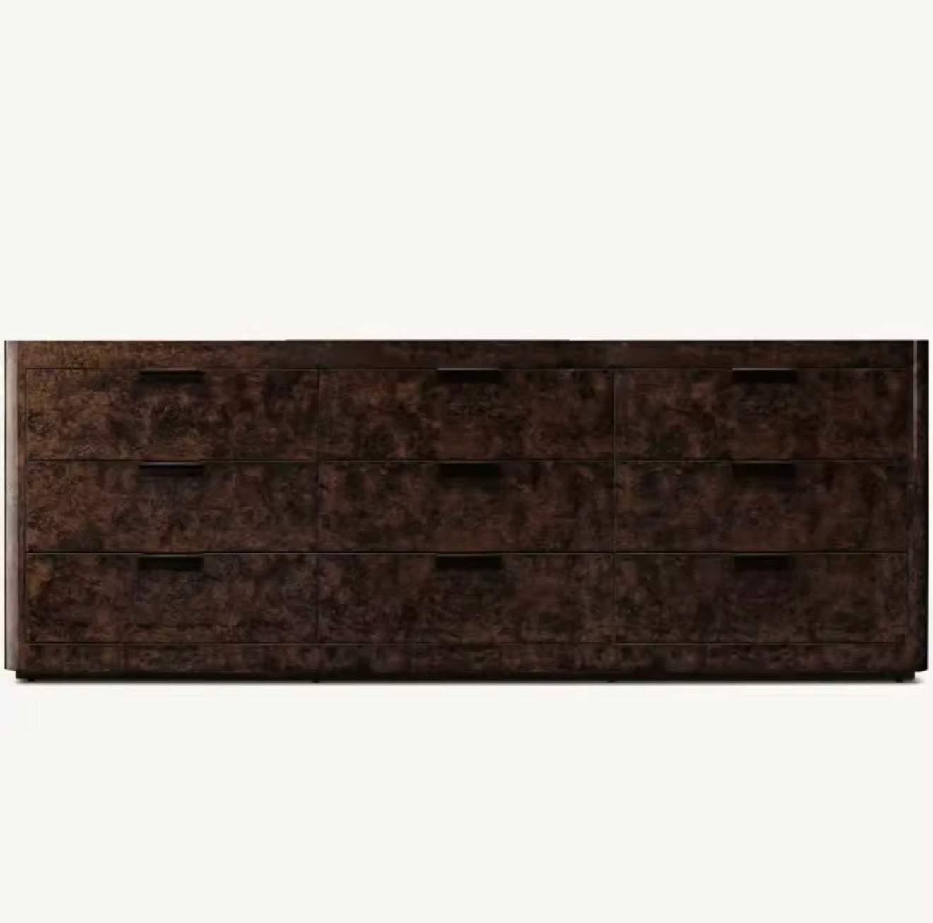 Casa Milano – Kensington Burl Wood 9-Drawer Dresser