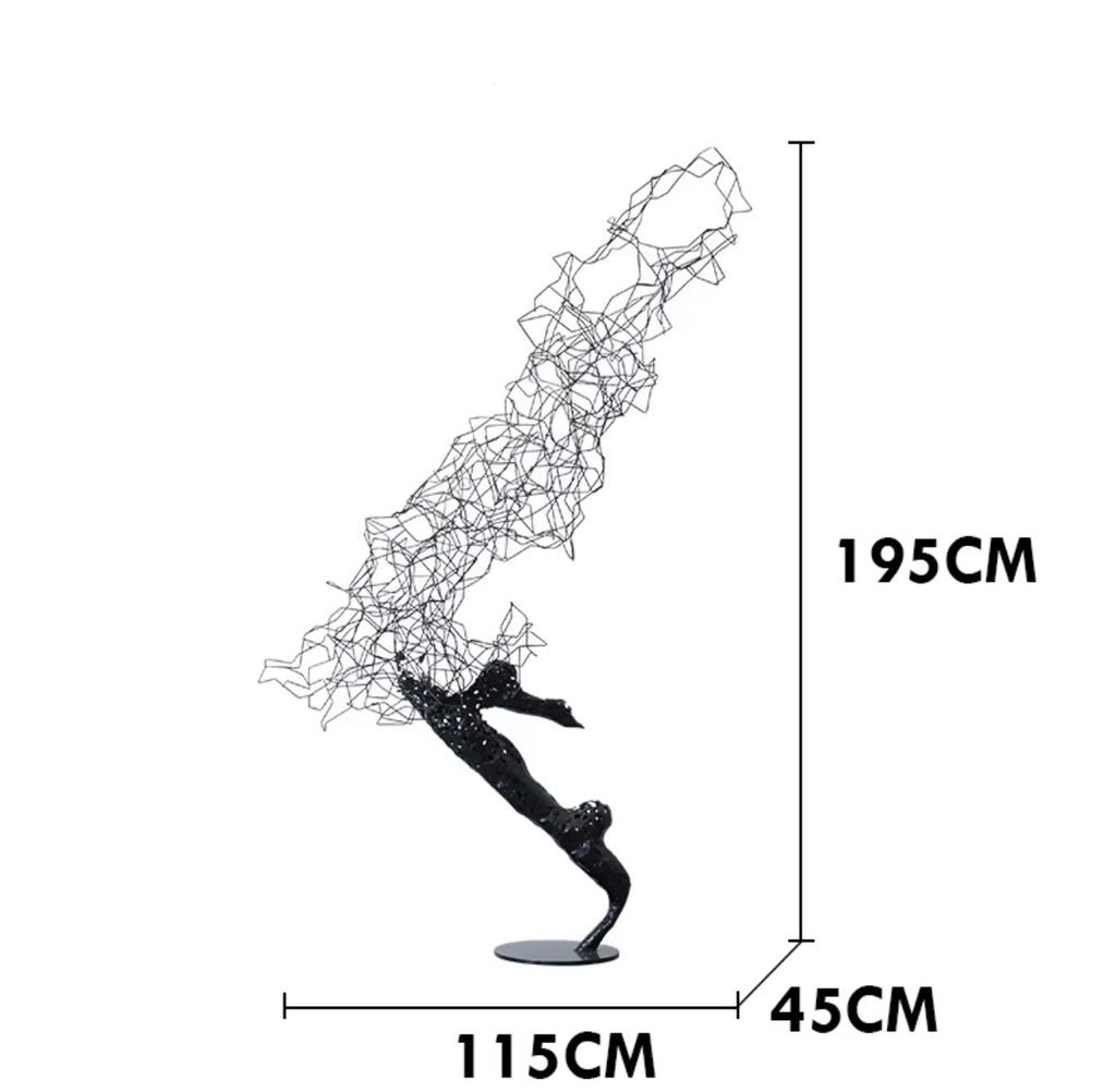 Ascension Abstract Floor Sculpture