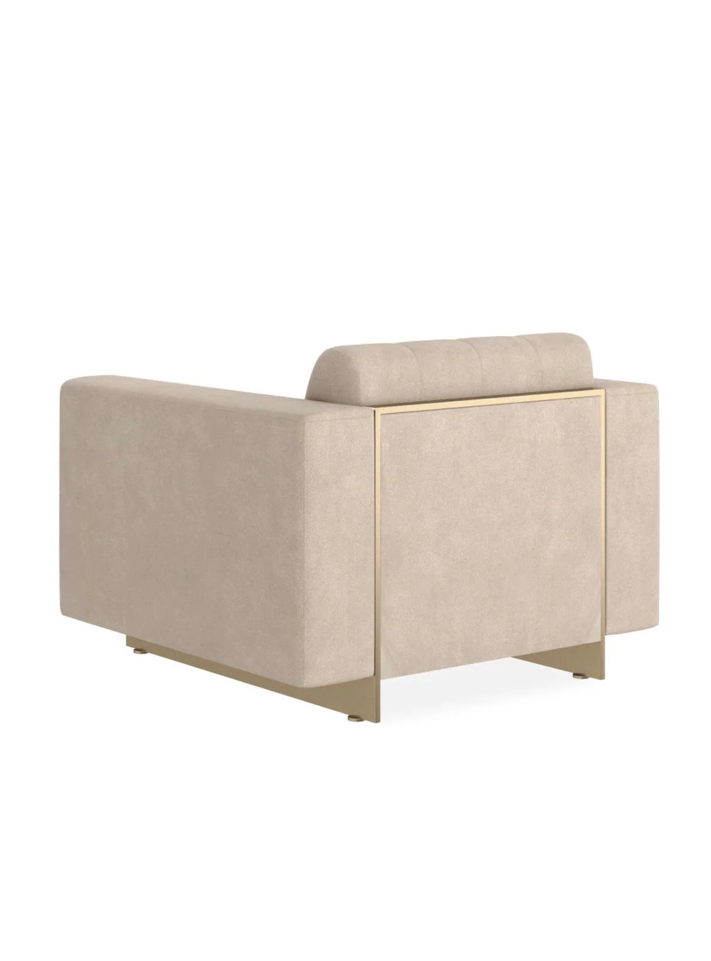 Casa Milano – Sculpted Cream Lounge Chair