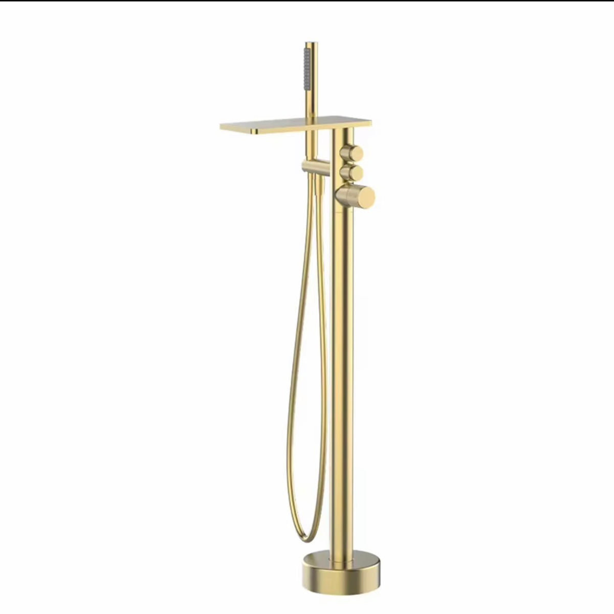 AVELINE   FREESTANDING TUB FAUCET WITH HAND SHOWER