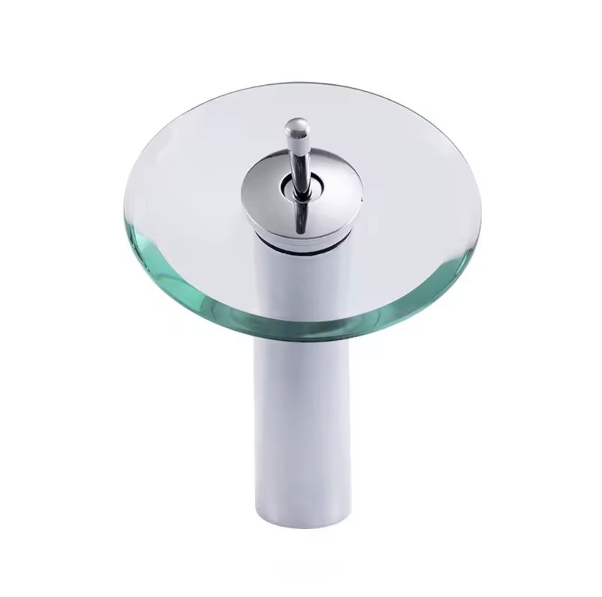 Fiore Glass Waterfall Vessel Sink Faucet