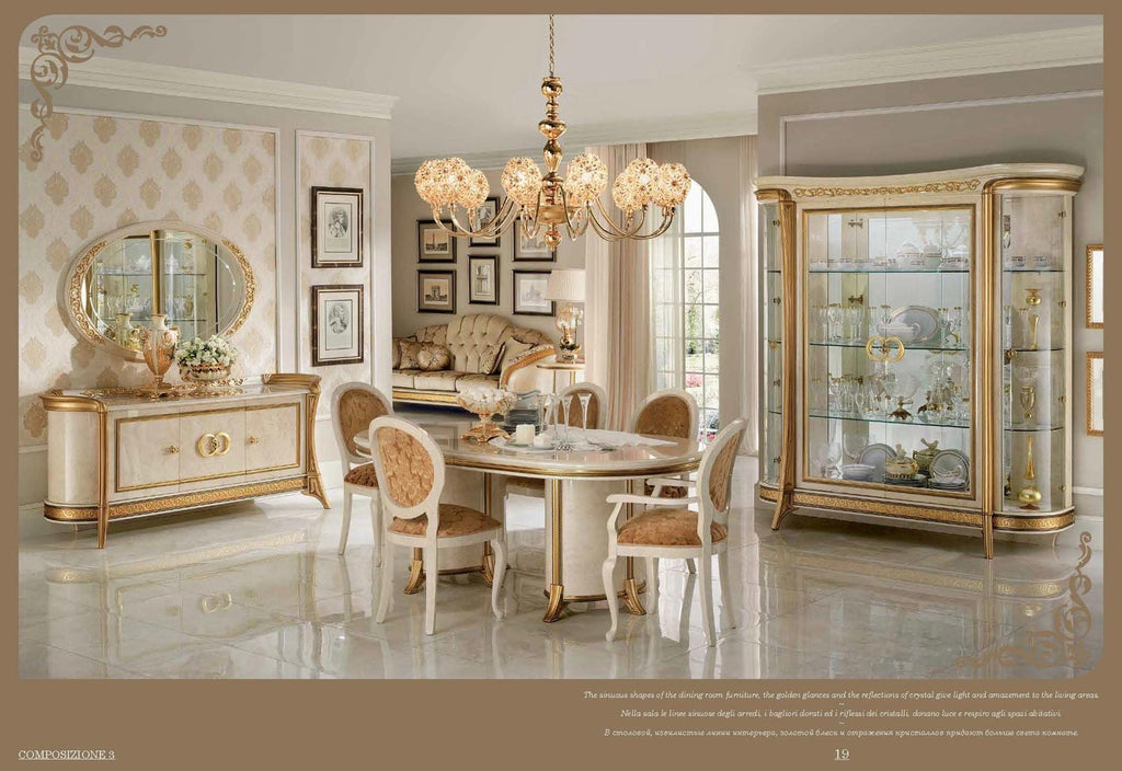 Melodia Grand Italian Dining Room Collection by Casa Milano