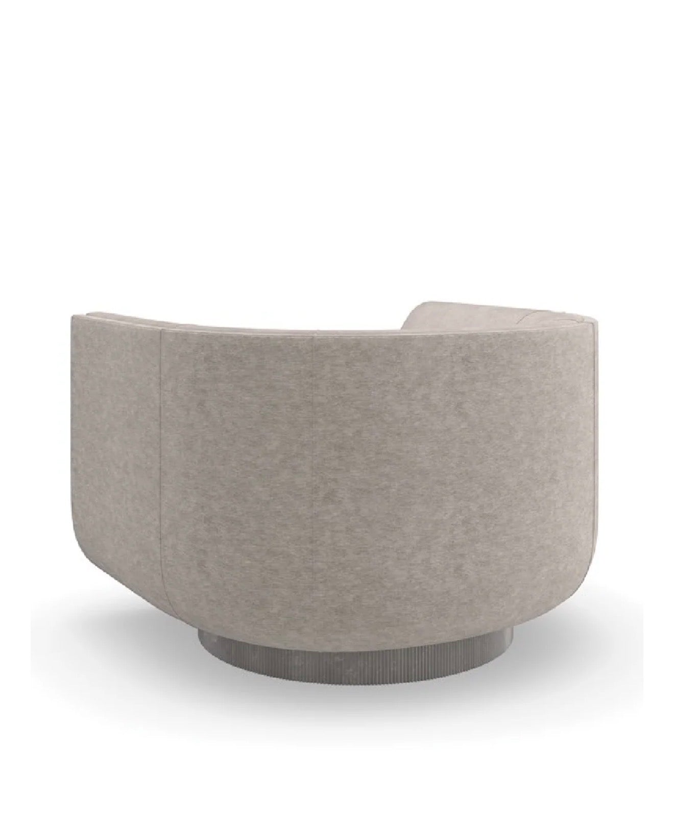Casa Milano – Taupe Velvet Swivel Lounge Chair