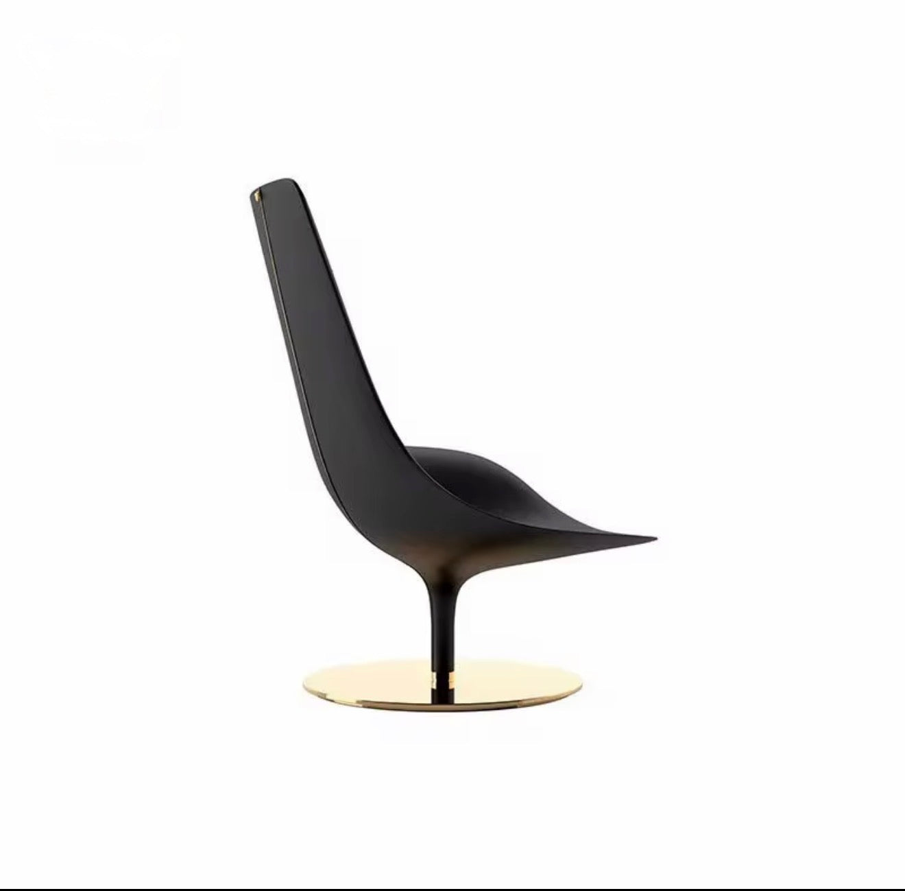 Casa Milano Imperia Leather Swivel Lounge Chair