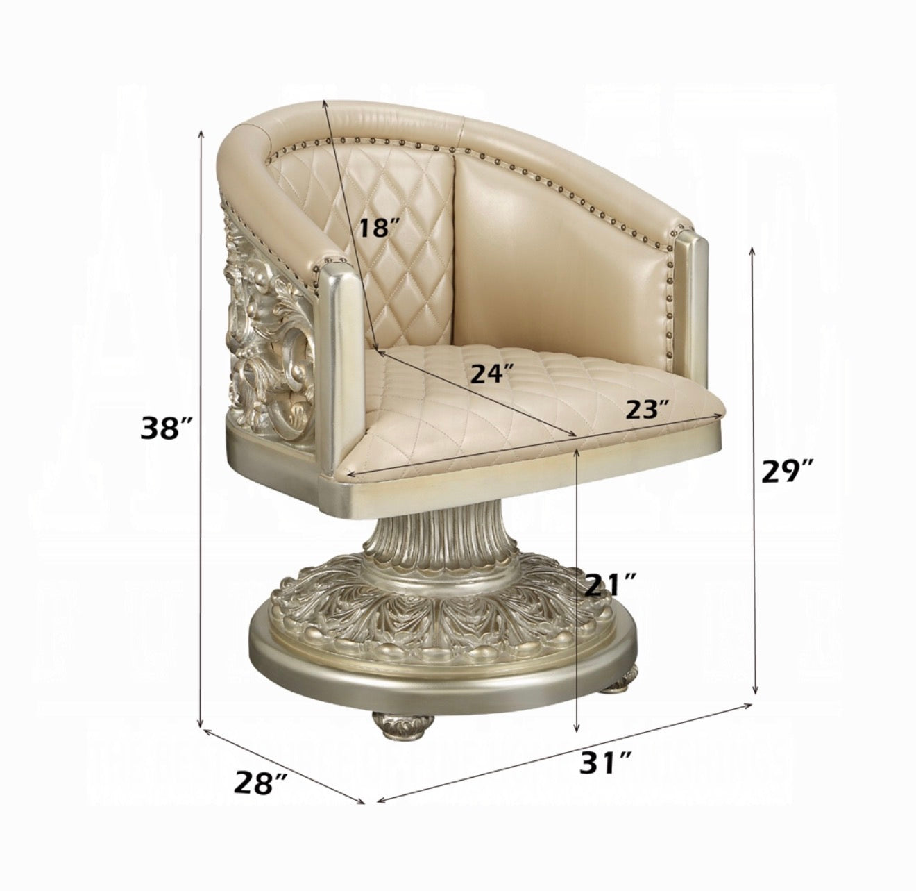 Venetian Crown 10-Piece Dining Set by Casa Milano