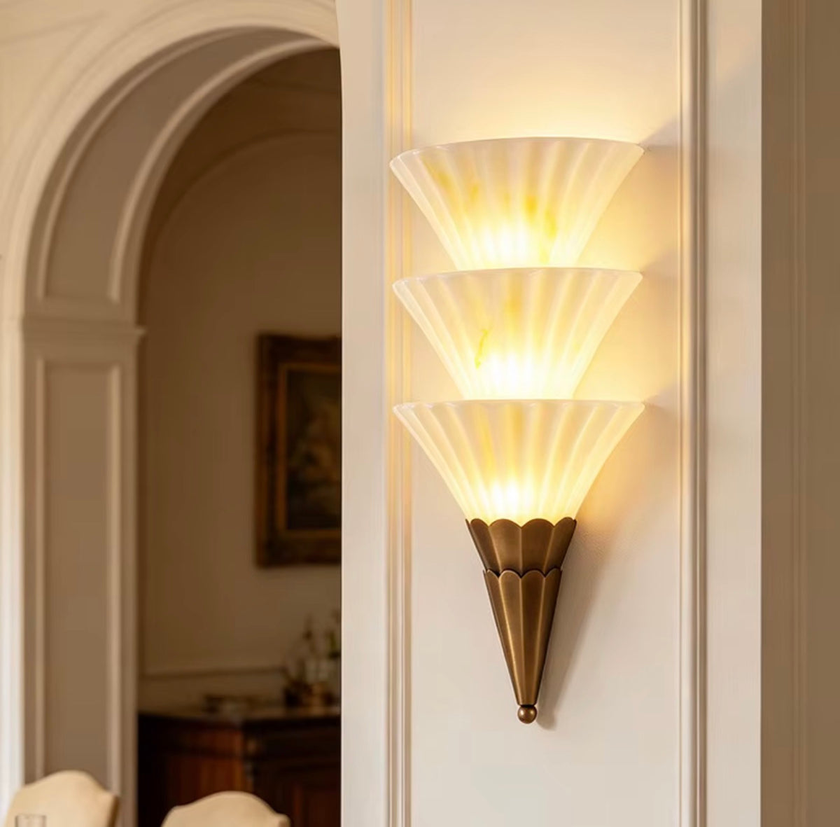 SOLÈNE SCULPTURAL WALL SCONCE