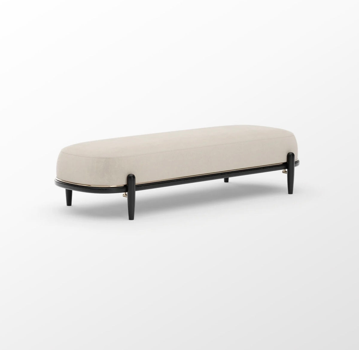 Madera Bed Bench Ecru