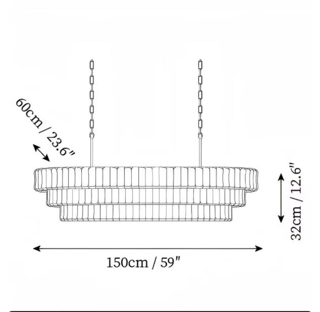 Crescenzo Oval Chandelier