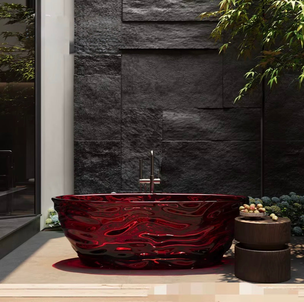 Ravello Transparent Resin Bathtub
