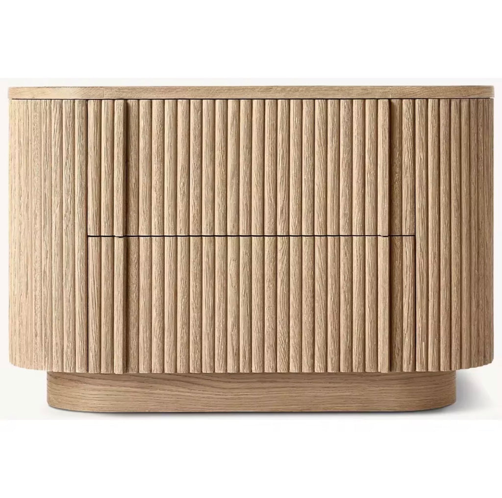 Siena Floating Oak Nightstand Set