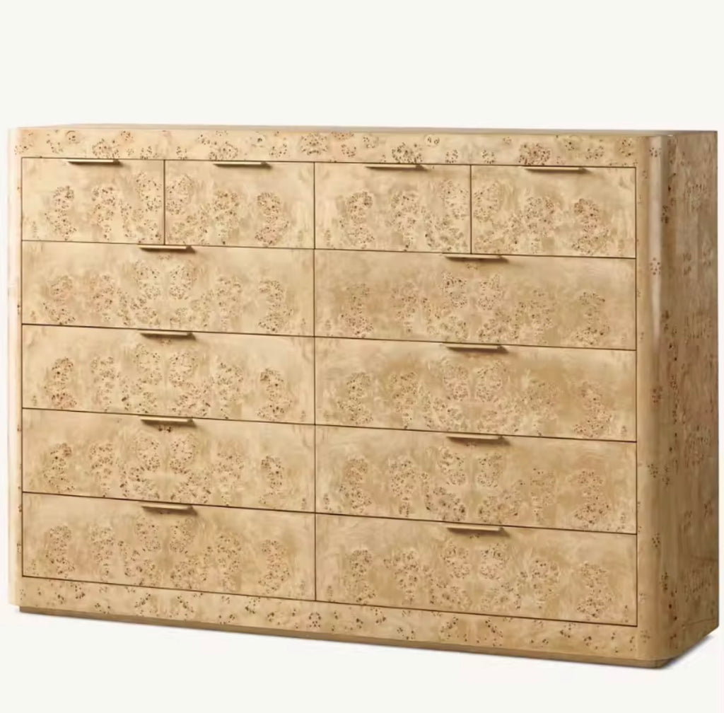 Casa Milano — Kensington Burl Wood Dresser