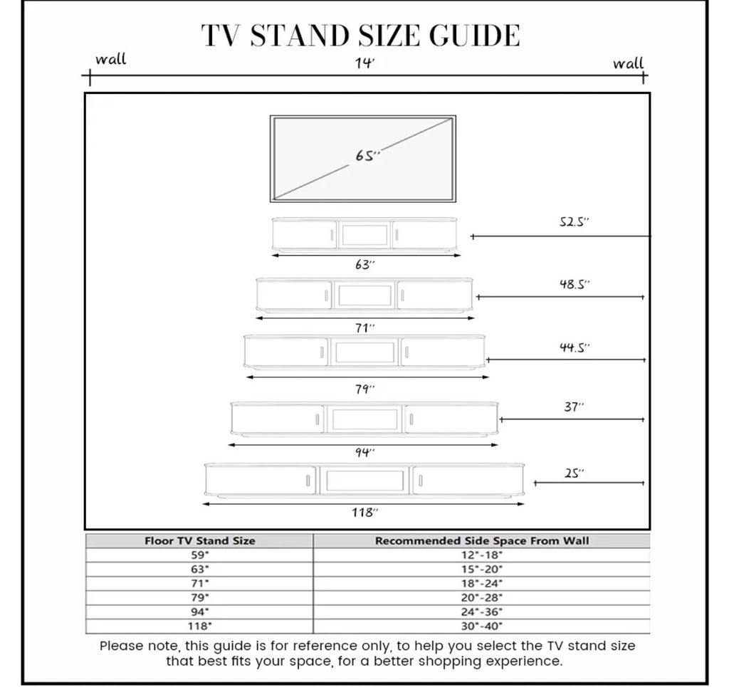 Casa Milano Sheri 83” Black Luxury TV Console