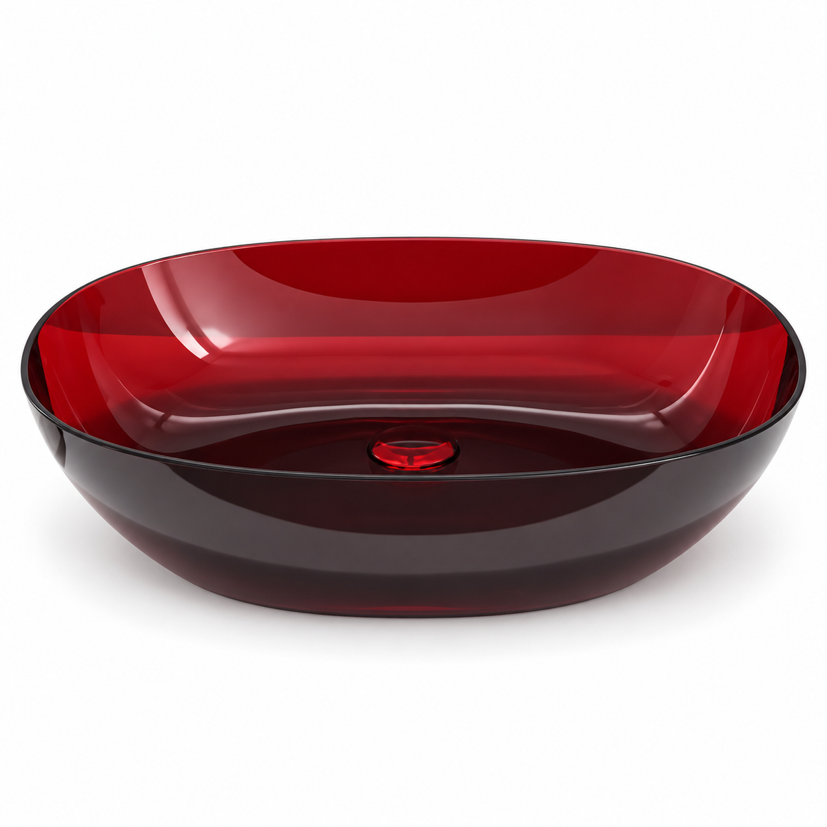 VITTORIA TRANSPARENT RESIN VESSEL SINK