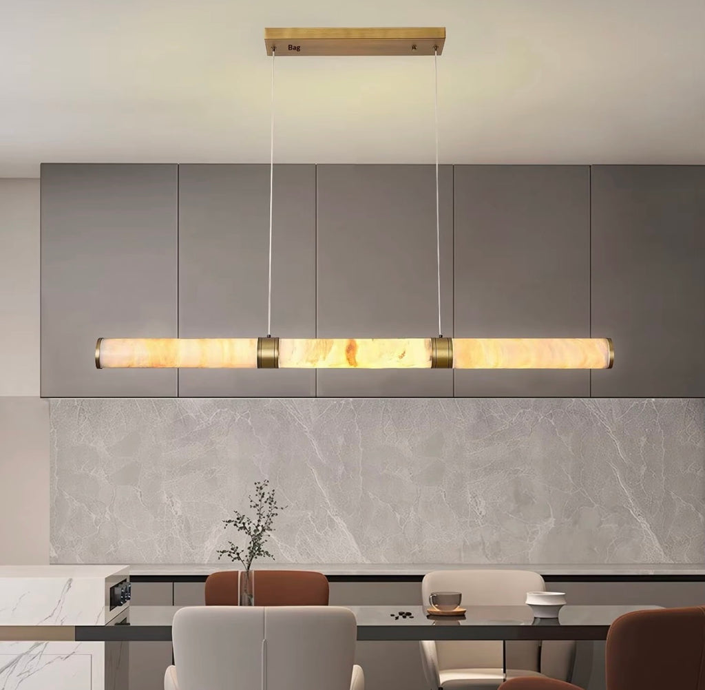 Bohemia Alabaster Linear Pendant