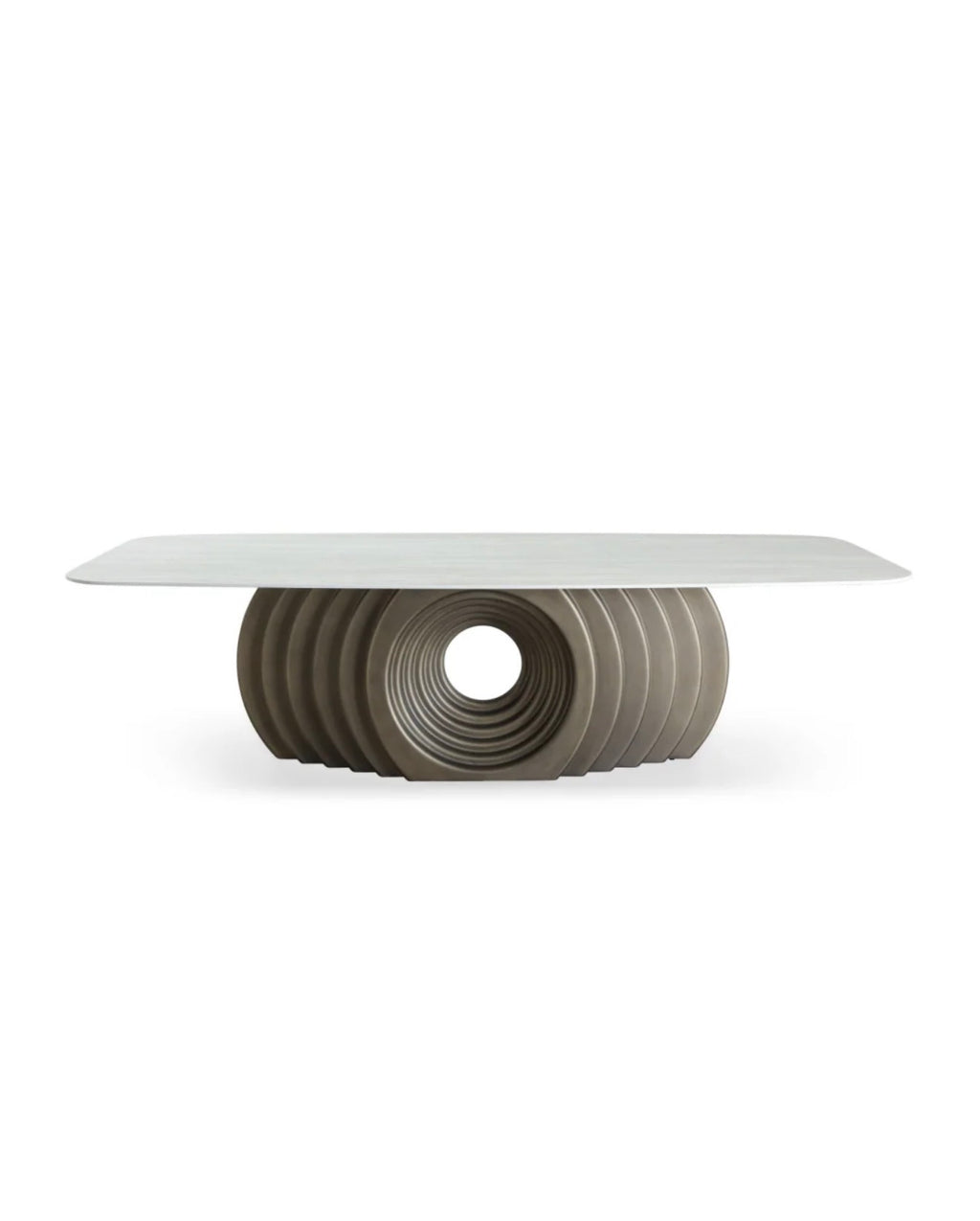 Casa Milano – Moorgate Bronze Sculptural Dining Table