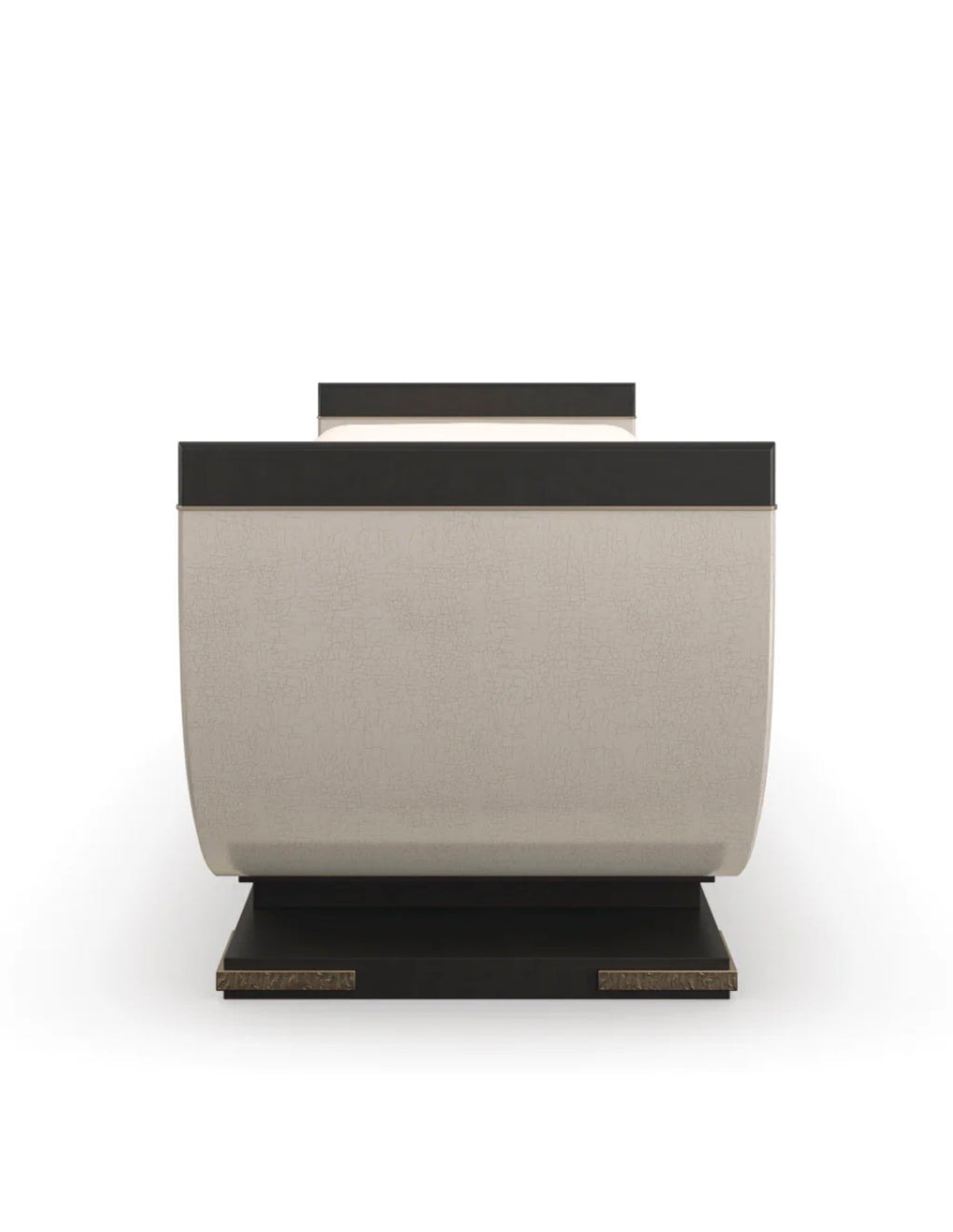 Casa Milano – Curved Contemporary Upholstered Bench