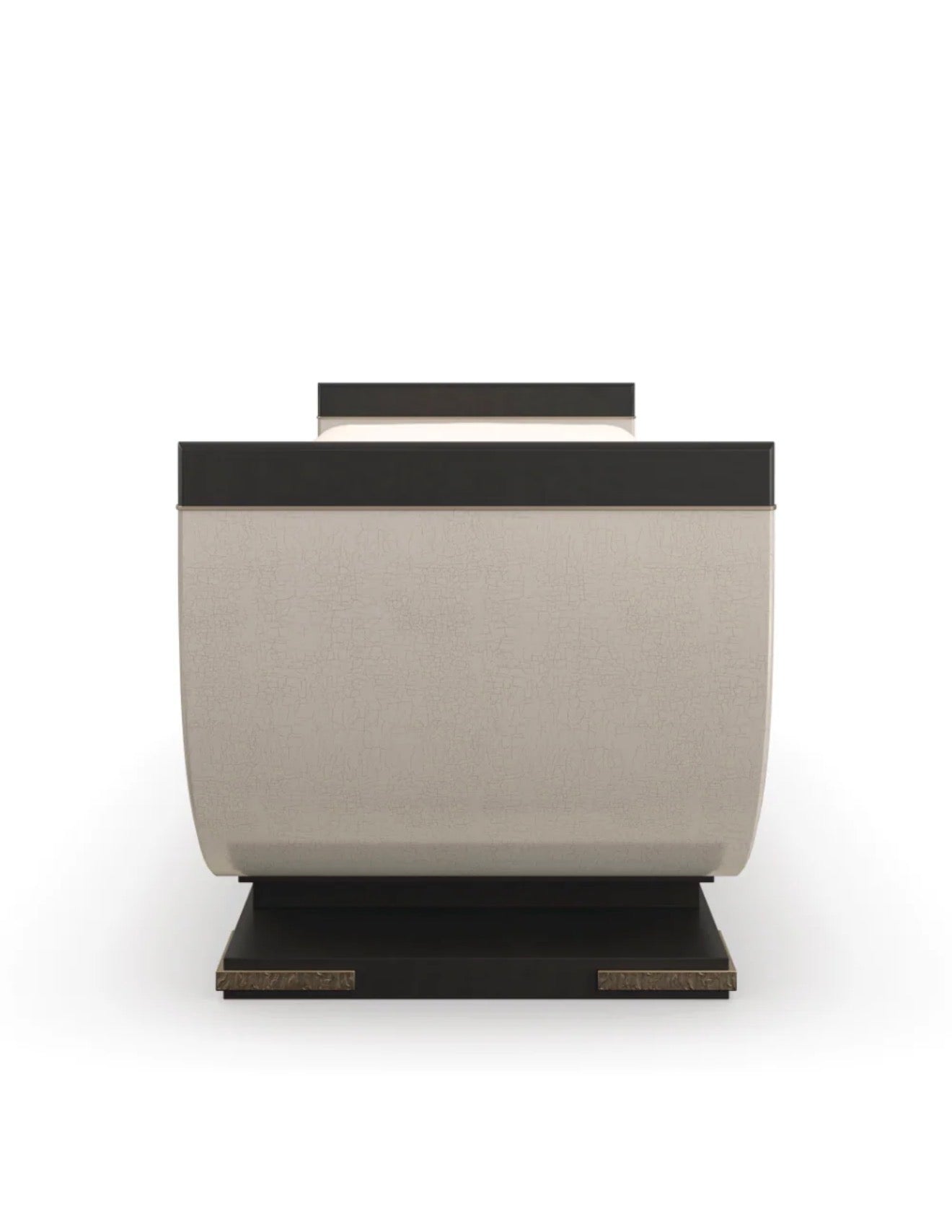 Casa Milano – Curved Contemporary Upholstered Bench