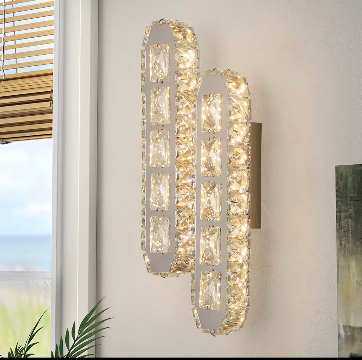 Sophia Crystal LED Wall Sconce