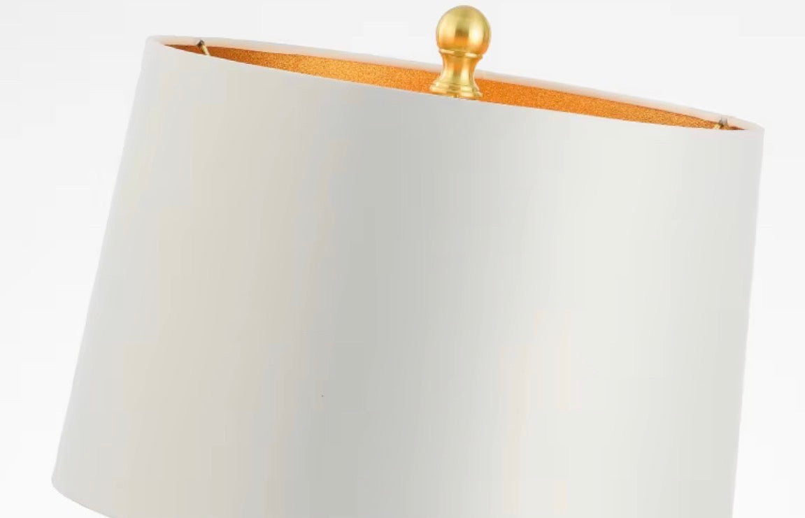 Eliana Sculptural Marble Table Lamp