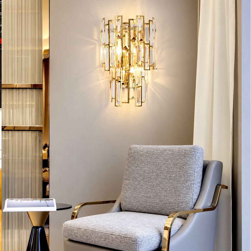 Aurelia Crystal Wall Sconce