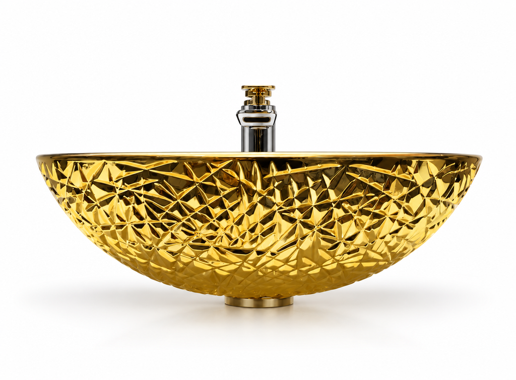 LUCIA CRYSTAL GLASS VESSEL SINK