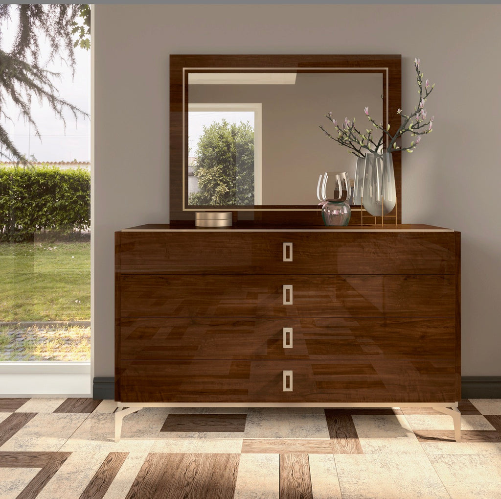 Casa Milano – Eva Luxury Dresser & Mirror Set | Italian Design