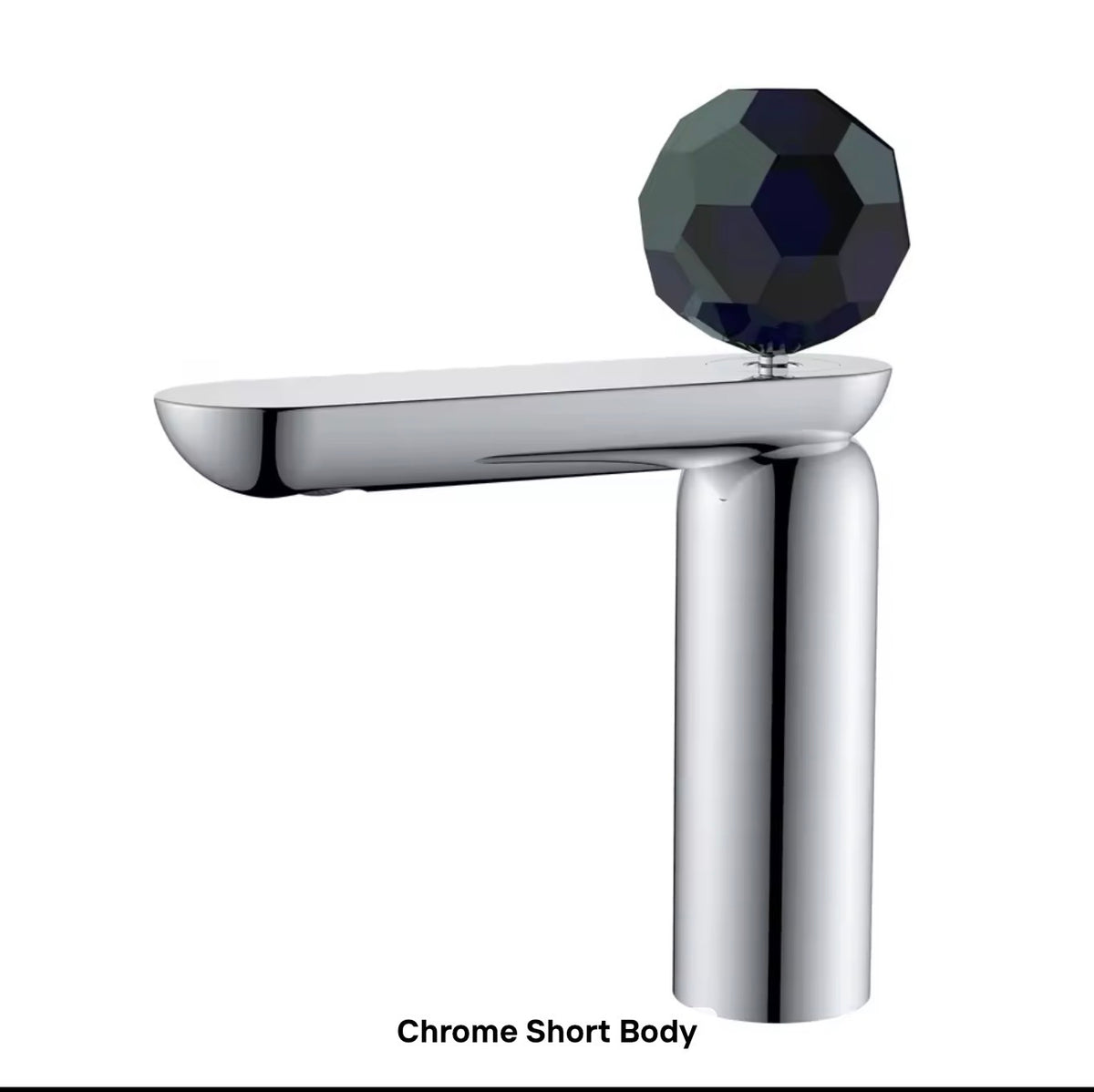 Mirella Sculptural Brass Basin Faucet
