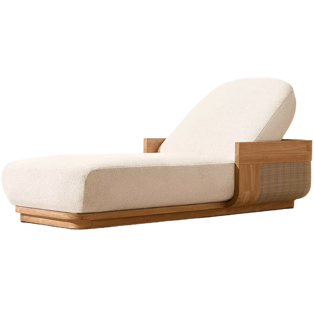 Casa Milano Marbella Adjustable Teak Chaise Lounge